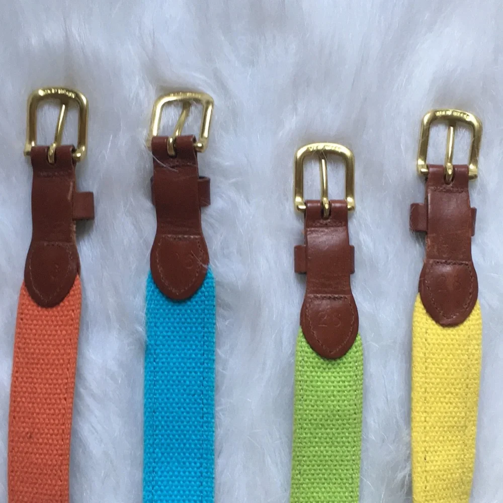 Leather Man Ltd leather belts size 26 handmade in Essex, Connecticut USA US made